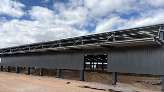 ¡Gran avance en nuestro proyecto de almacén con estructura de acero de 7,782㎡!