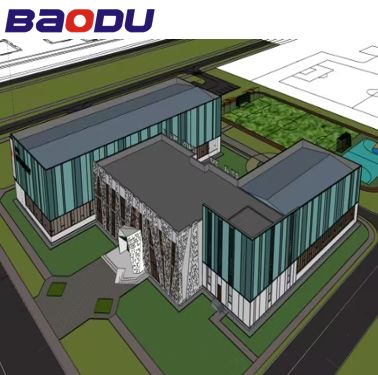 Canada Project Steel Structures Commercial Prefab Warehouse Metal Buildings Sheds Construction