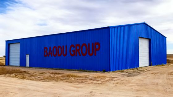 Baodu Customizable Galvanized Steel Building for Outdoor Construction Industrial Structural Workshop
