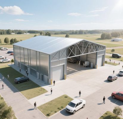 Customized Prefabricated Steel Structure Warehouse Modern Prefab Warehouse for Sale