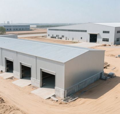 Kits de construcción de almacenes prefabricados a gran escala versátiles