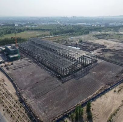 Estructura de acero de carbono prefabricada Taller de plantas industriales Warehouse and Outdoor Hall/ Farmhouse Storage Solución