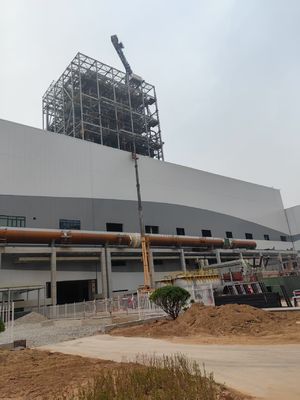 Venta económica en caliente de bajo costo Construcción prefabricada Cubo de construcción de cultivos almacenes Light Prefab Storthing Estructura de acero Edificio