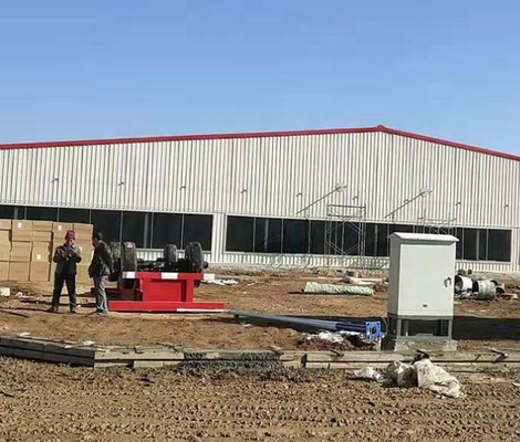 Energy Efficient Steel Structure Pig Breeding Shed / Piggery / Hog House